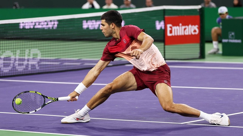 Alcaraz tiếp tục góp mặt ở bán kết Indian Wells