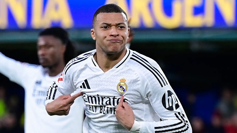 Mbappe là người hùng của Real Madrid